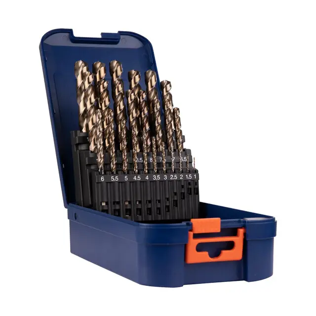 Rotec HSS-G Spiraalborenset Type '107 HD - Ø1-13 mm - 25-delig Limited Edition