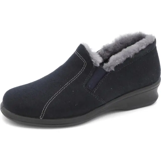 Rohde Pantoffel 50 Microvelours Blauw - Maat 41 Betaalbaar