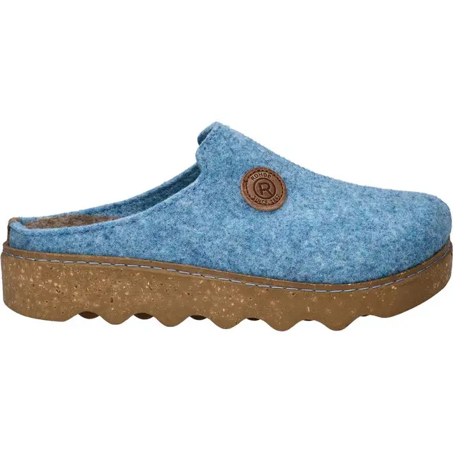 Rohde Pantoffel 51 Softfilz Blauw - Maat 36 Uitverkoop