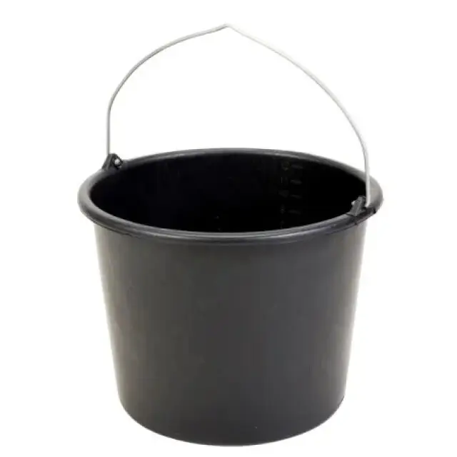 Lage Prijs Gripline-O Emmer 12 L Zwart, Knopbeugel, L-Scala