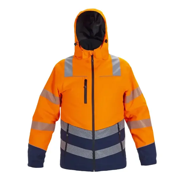 Bestseller Hydrowear Winterparka Brussel Fluor Oranje - L