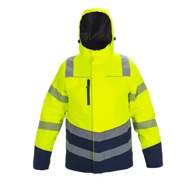 Direct Verzonden Hydrowear Winterparka Brussel Fluor Geel - XXL