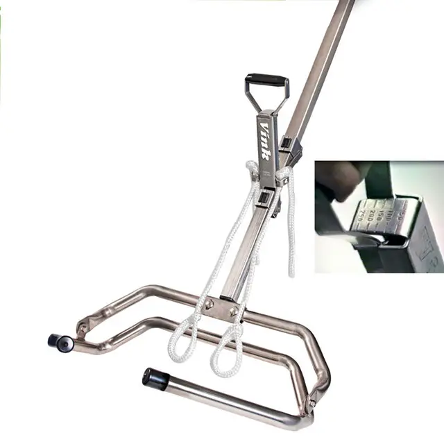 Lage Kosten Vink Veeverlosser (Met Krachtmeting) RVS - 180 Cm Stang