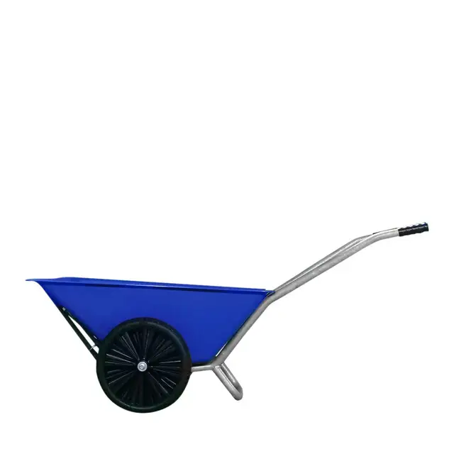 Luxe Chuko Kruiwagen - 100 L - Blauw