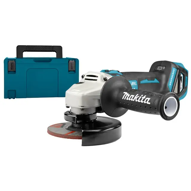 Makita 18 V Haakse slijper 125 mm DGA517ZJ Premium