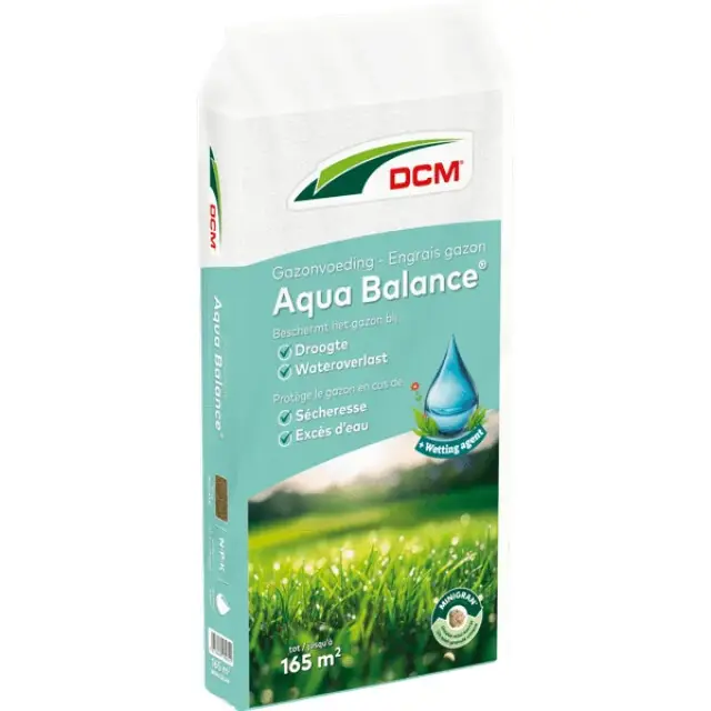 Flitsaanbieding DCM Gazonvoeding Aqua Balance 165 m² (10 kg)