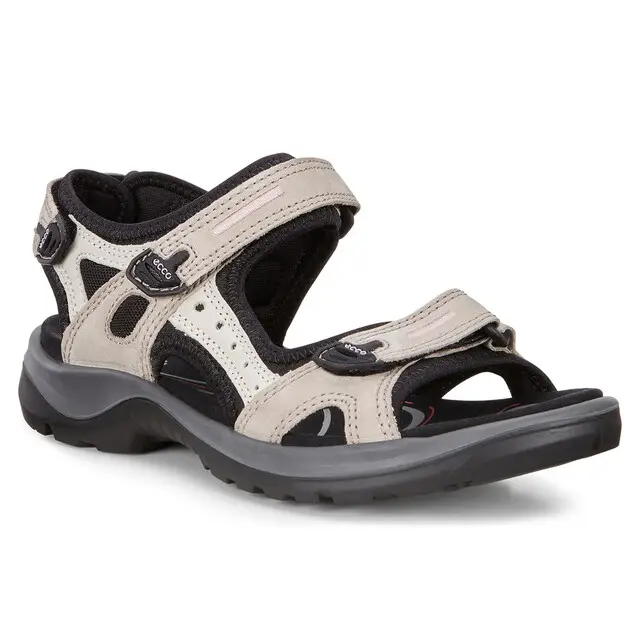 Garantie Inbegrepen Ecco Dames Sandalen Yucatan Ice White Maat 38