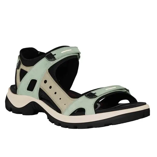 Fabrieksprijs ECCO Offroad Yucatan Sandalen Dames Matcha/Sand - Maat 37