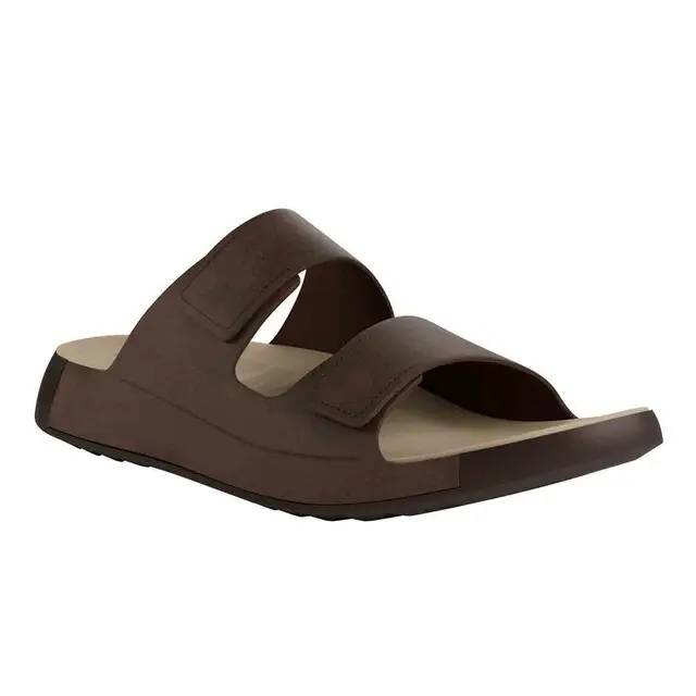 Bestel Nu ECCO Cozmo Sandalen Heren Lea Potting Soil - Maat 43