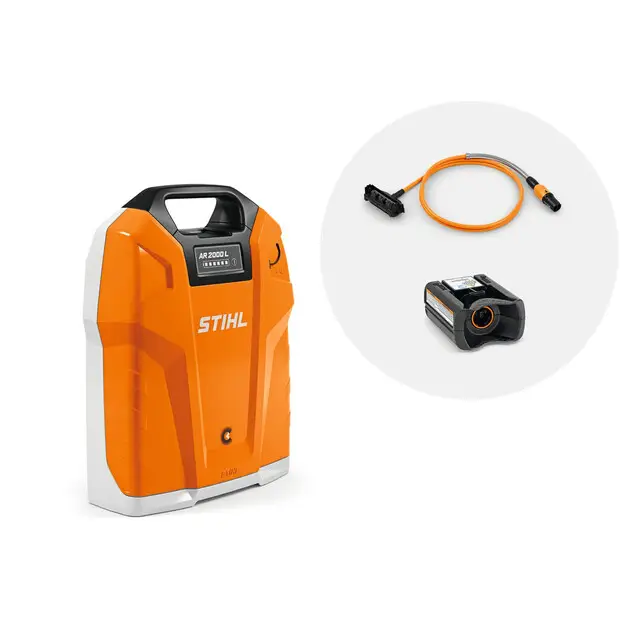 Stihl AR 2000 L Ruggedragen Accu Set Hoge Kwaliteit
