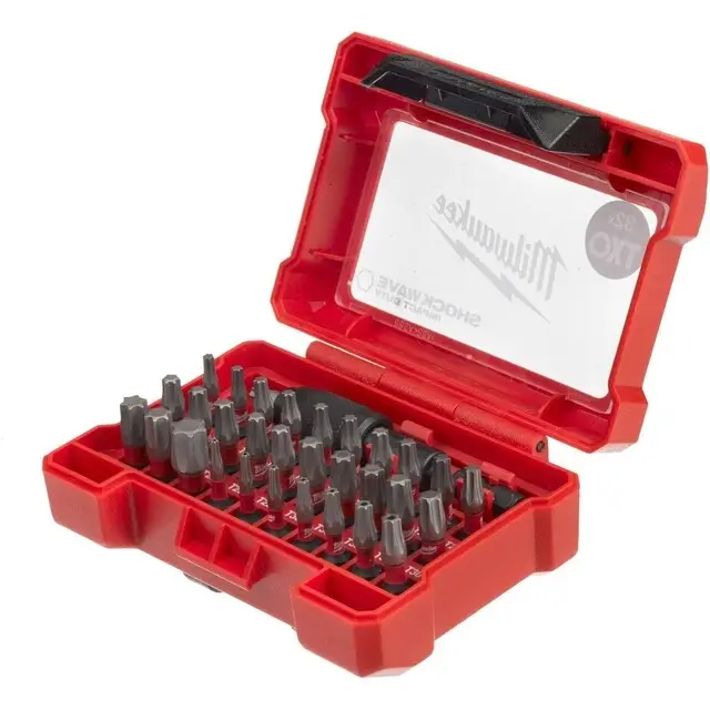 Hoge Kwaliteit Milwaukee Schroefbit Set Shockwave 32-delig Torx
