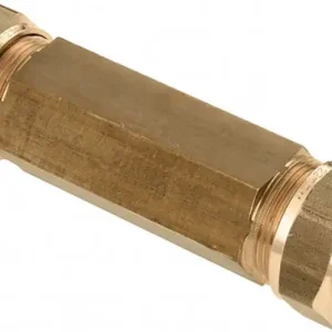 Premium Bonfix knelkoppeling - Reparatiekoppeling - 15mm x 15mm - Messing