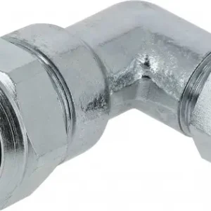 Voordeelprijs Bonfix Staalverzinkte knelfitting - Verloopknie 105 - 2 x knel - 28mm x 22mm