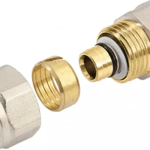 Bonfix - Alu-Knelfitting - Schroefbus - bi. dr. x alu-knel - 1/2” x 26mm Superprijs