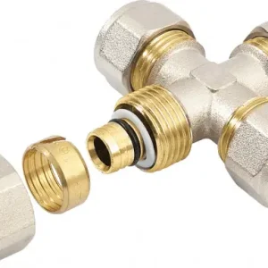 Bonfix - Alu-Knelfitting - Kruisstuk - 4 x alu-knel - 16mm x 16mm x 16mm x 16mm Meest Verkocht