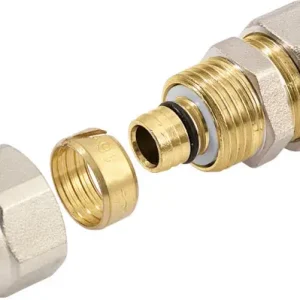 Meest Verkocht Bonfix - Alu-Knelfitting - Rechte verloopkoppeling - 2 x alu-knel - 32mm x 26mm