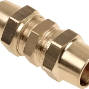 Hoge Kwaliteit Knelfitting BELGAS - Rechte koppeling - 12mm x 12mm