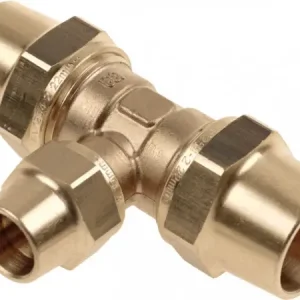 Lage Kosten Knelfitting BELGAS - T-koppeling - verlopend - 22 x 15 x 22mm