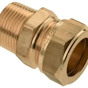 Bonfix knelkoppeling - Puntstuk - 3/8” x 12 mm - Messing Betaalbaar