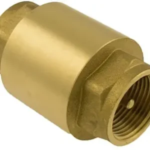 Luxe Bonfix Messing terugslagklep met messing klep - 1-1/4” Binnendraad