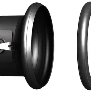 Dallai M-deel laskoppeling - type C - zwart - 50 mm Groothandel