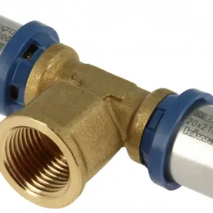 Shop Nu Bonfix Perskoppeling - 2x Alu-pers - 1x Binnendraad - T-koppeling - 20 x 1/2” x 20mm