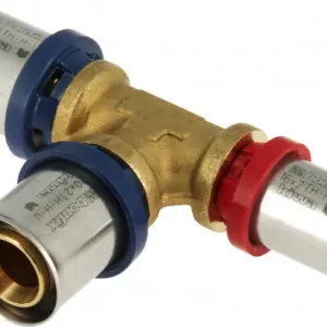 Limited Edition Bonfix Perskoppeling - 3x Alu-pers - T-koppeling - verlopend - 20 x 20 x 16mm