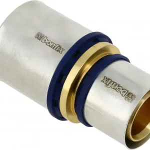 Topkwaliteit Bonfix Perskoppeling - 2x Alu-pers - Rechte verloopkoppeling - 40 x 32mm