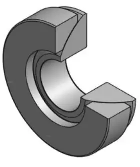 Axiaal Gewrichtslager GX80T - *GE80AW - *GX80F - 80 x 180 x 43,5 x 38mm Speciale Aanbieding