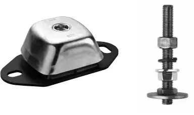 Actieprijs Machine voet PC 230 x 112 x 70 182 - 45 Shore A DNV