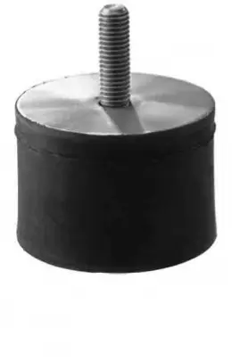 Ambachtelijk Cilindrische Trillingsdemper Type D 18 x 7,5 - 70 Shore M6x16