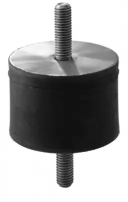 Voordeelprijs Cilindrische Trillingsdemper Type A 30 x 15 - 40 Shore M8x20