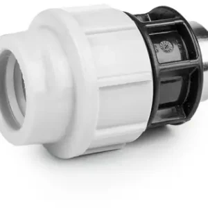 Schroefbus voor PE/tyleen - 25mm x 1/2” binnendraad - 16 bar Gereduceerde Prijs