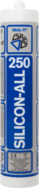 Siliconenkit Seal-it 250 Silicon-All transparant 310ml Exclusief