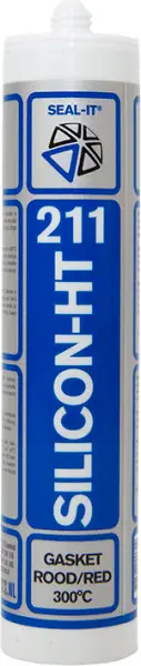 Vloeibare pakking Seal-it 211 Silicon-HT gasket rood 310ml Trendy