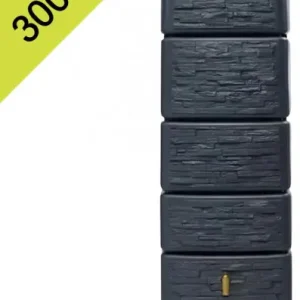 Garantia Wandtank SLIM 300 ltr Stone antraciet Finale Uitverkoop