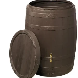 Korting Garantia Regenton Barrica 420 ltr darkwood
