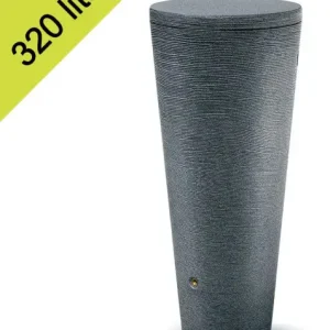 Laatste Versie Garantia Regenton Tubo 320 liter Graniet antra