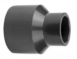 Dagaanbieding Druk PVC verloopmof - (50)/40x25mm - 16 bar