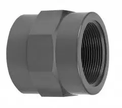 Druk PVC schroefbus - 50mm x 1” - 10 bar Finale Uitverkoop