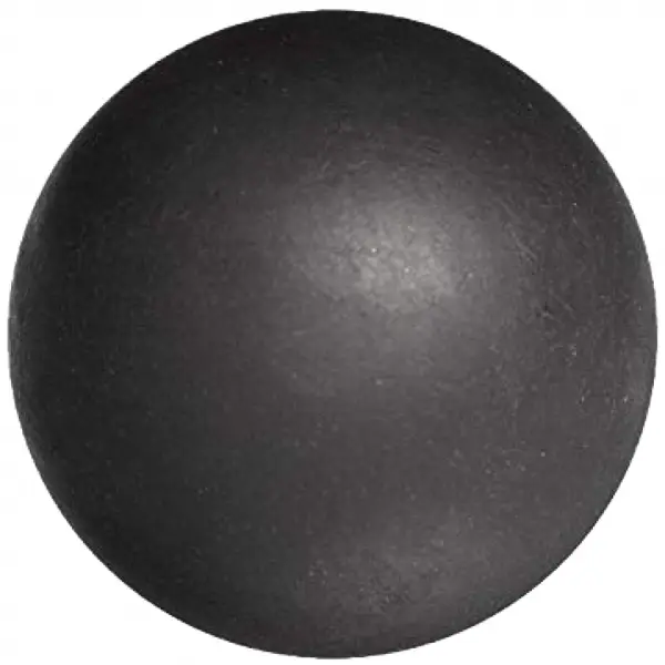 Beperkt Aanbod Rubber Bal - ø40mm - Natuur Rubber - 55 Shore A - Zwart