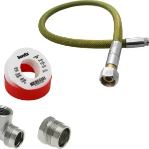 Bonfix Fornuis keuken kookplaat gas aansluitpakket - Gas slang 100cm Rechtstreeks Van De Fabrikant