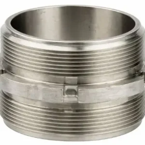 Tankwagenkoppeling dubbele nippel - RVS - 1-1/4 Lage Kosten