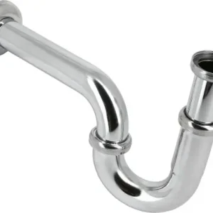 Wastafelsifon met plug - Verchroomd - 1-1/4” x 32mm Actieprijs