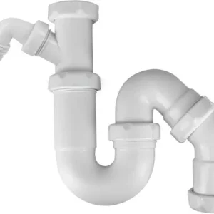 Sifon Universeel met wasmachine aansluiting - Telescopisch - Kunststof - 1-1/2" x 40mm Limited Edition