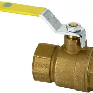 Weekendaanbieding Bonfix Gaskraan voor België - hendel bediening 1-1/4" - 2 x binnendraad (messing)