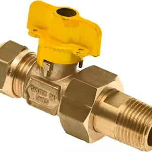 Bonfix Gaskogelkraan 22 x 1/2 - knel x koppeling buitendraad Exclusief