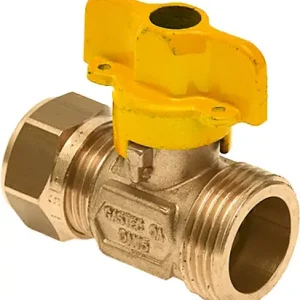 Bonfix Gaskogelkraan 15 x 3/4 - knel x warteldraad Actieprijs