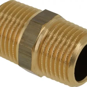 Weekendaanbieding Bonfix Conische draadfitting Dubbele nippel 1 - 2 x conische buitendraad