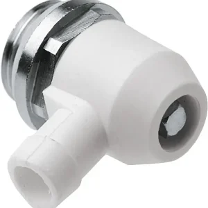 Shop Nu Bonfix Radiator Draaibare aftapkraan messing vernikkeld - grote doorlaat 3/8 - met siliconen afdichting - buitendraad